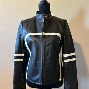 Leather Moto Jacket